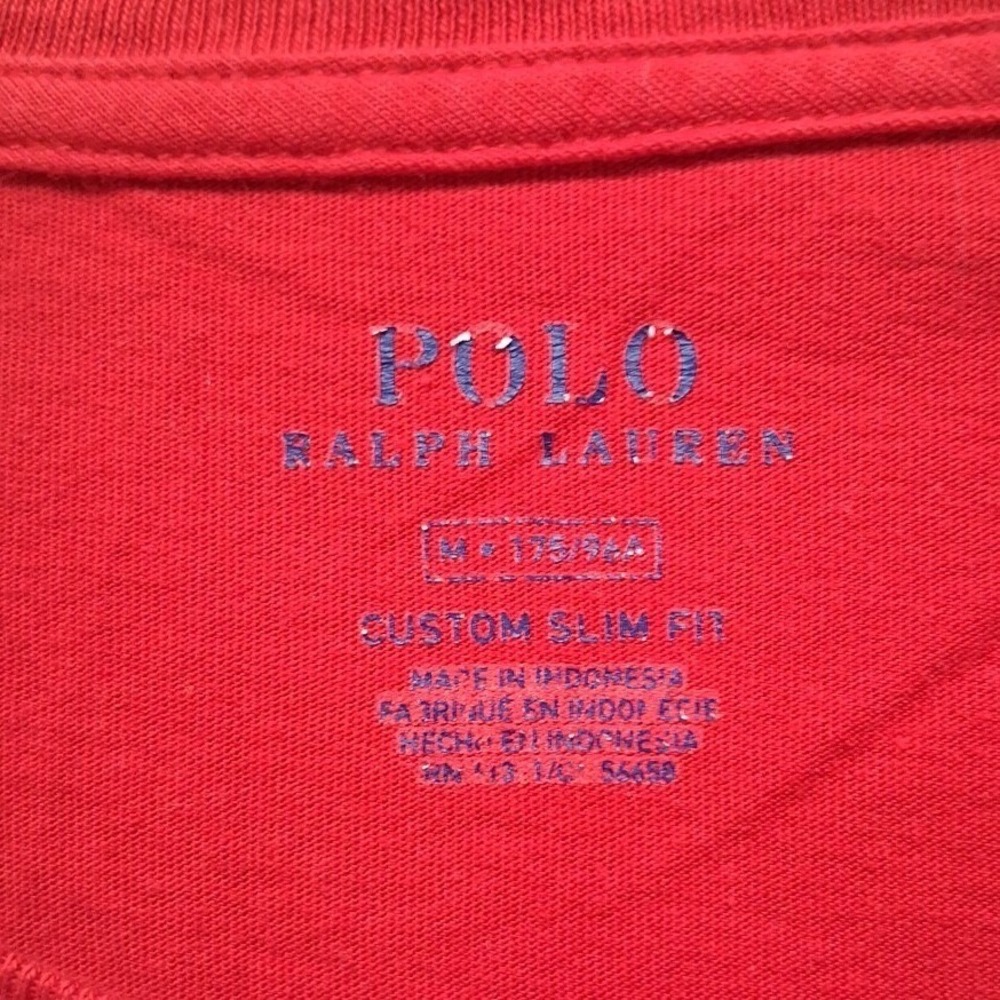 Polo Ralph Lauren Men's Red Pullover Sweater Size‎ Medium - Picture 3 of 6